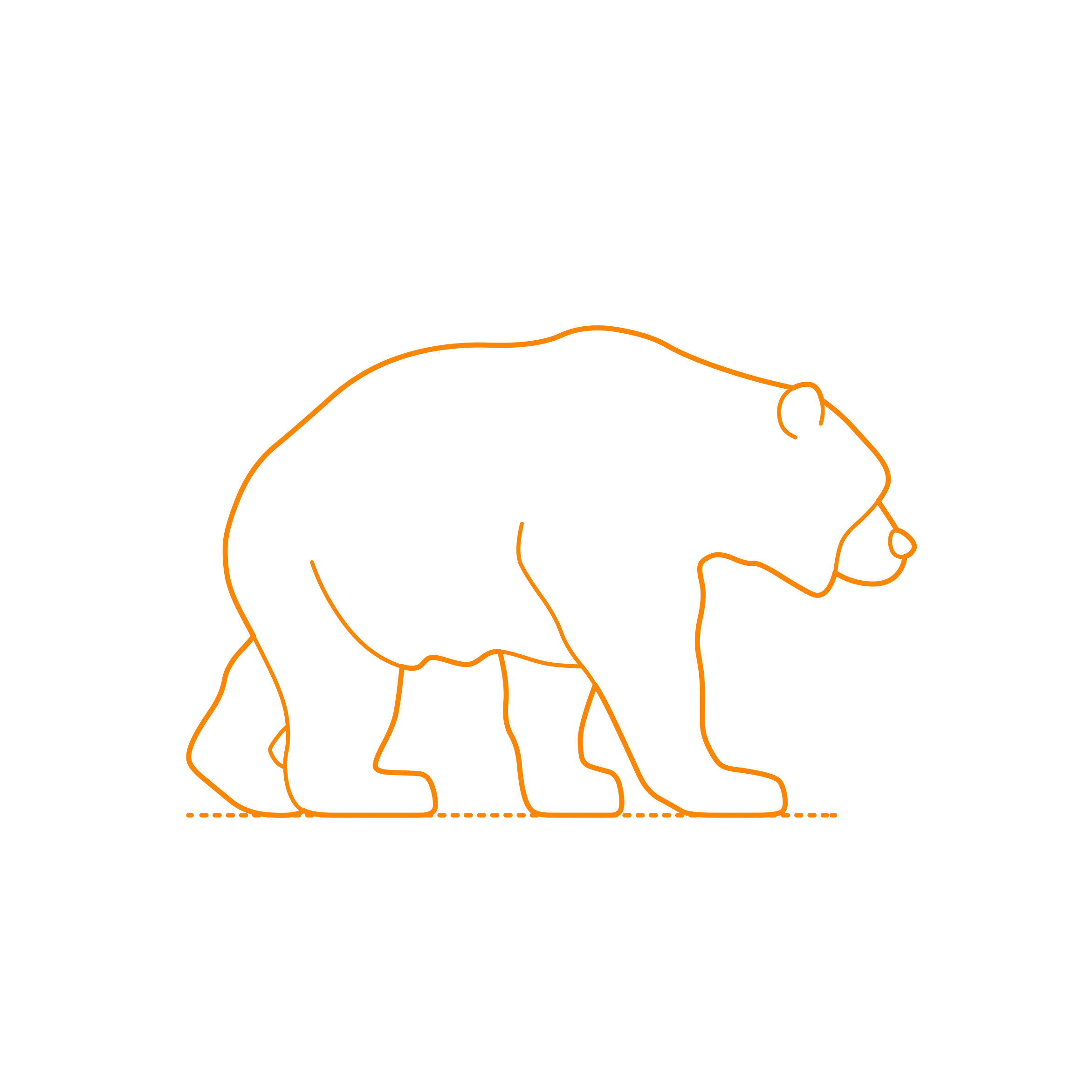 Animals Bears Cave Bear Sticker Svg Vector Free Vectors